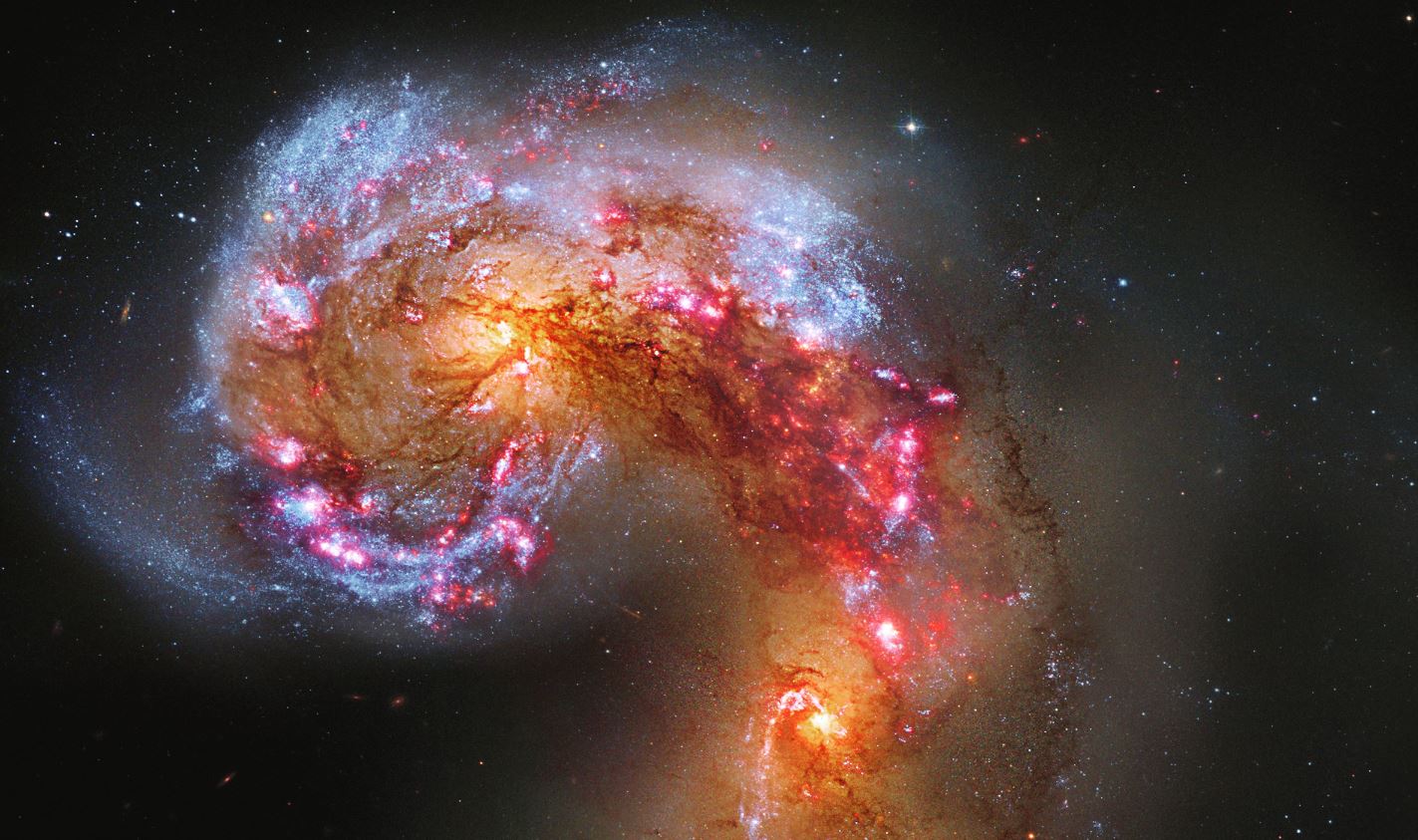 The Antennae Galaxies (NGC 4038 & NGC 4039) Type, Age, Size, Diameter