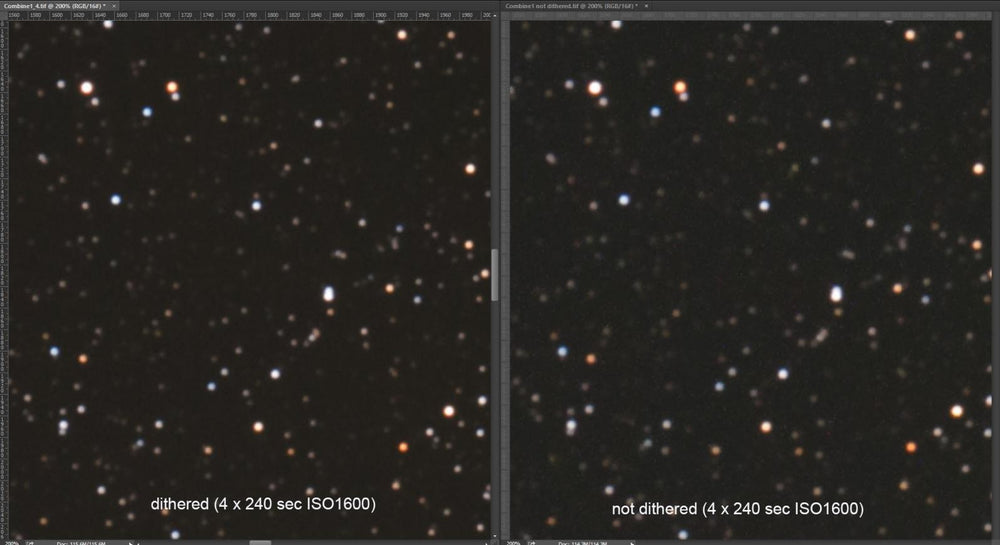 dithering astrophotography