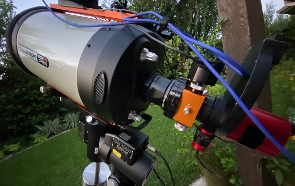 Telescope vs Camera Lens
