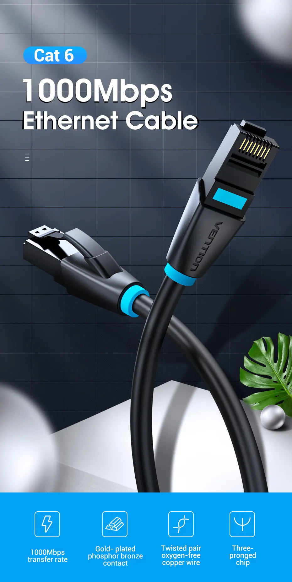 Ethernet Cable Cat6 8m