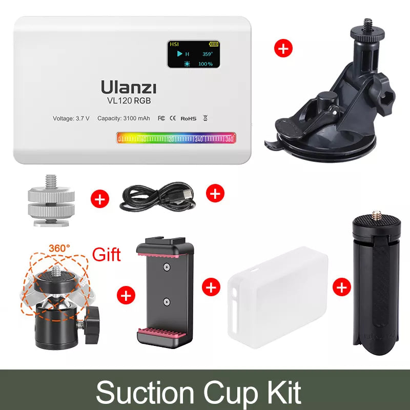 Ulanzi VL120 RGB LED Video Light VL120RGB