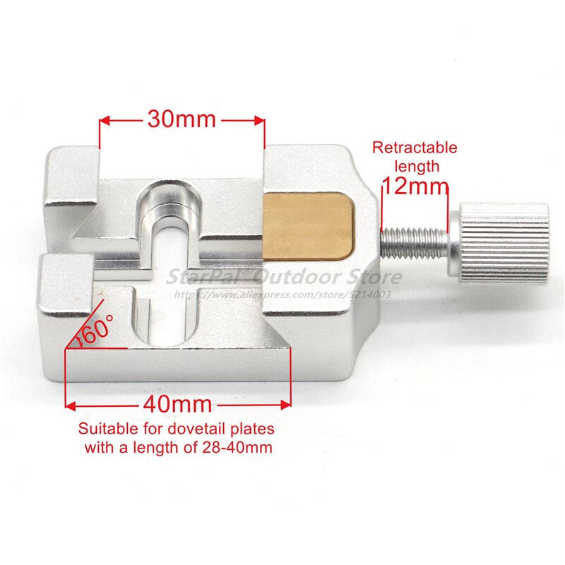 Standard Universal Aluminum Single Dovetail Slot