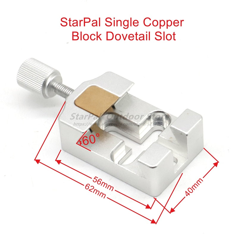 Standard Aluminum Single Dovetail Slot