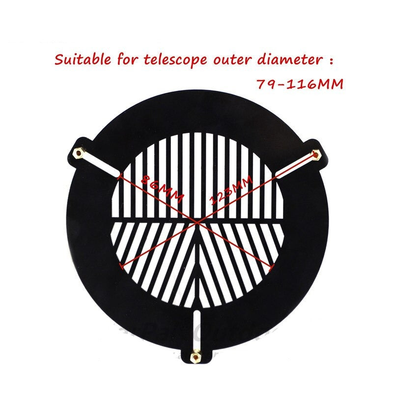 Plastic Bahtinov Focusing Mask 80mm / 100mm