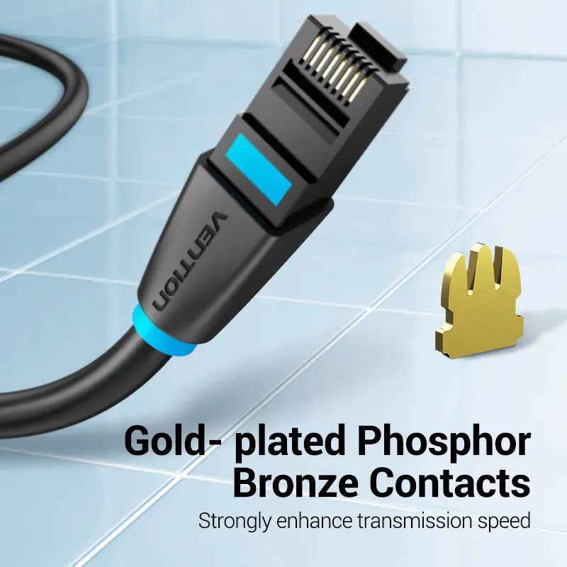 Ethernet Cable Cat6 1m 3m 5m 8m 10m 15m 20m 25m 30m 35m 40m Gold