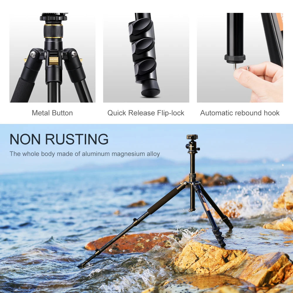 K&F Concept Camera Tripod kf-tm2324 non rusting
