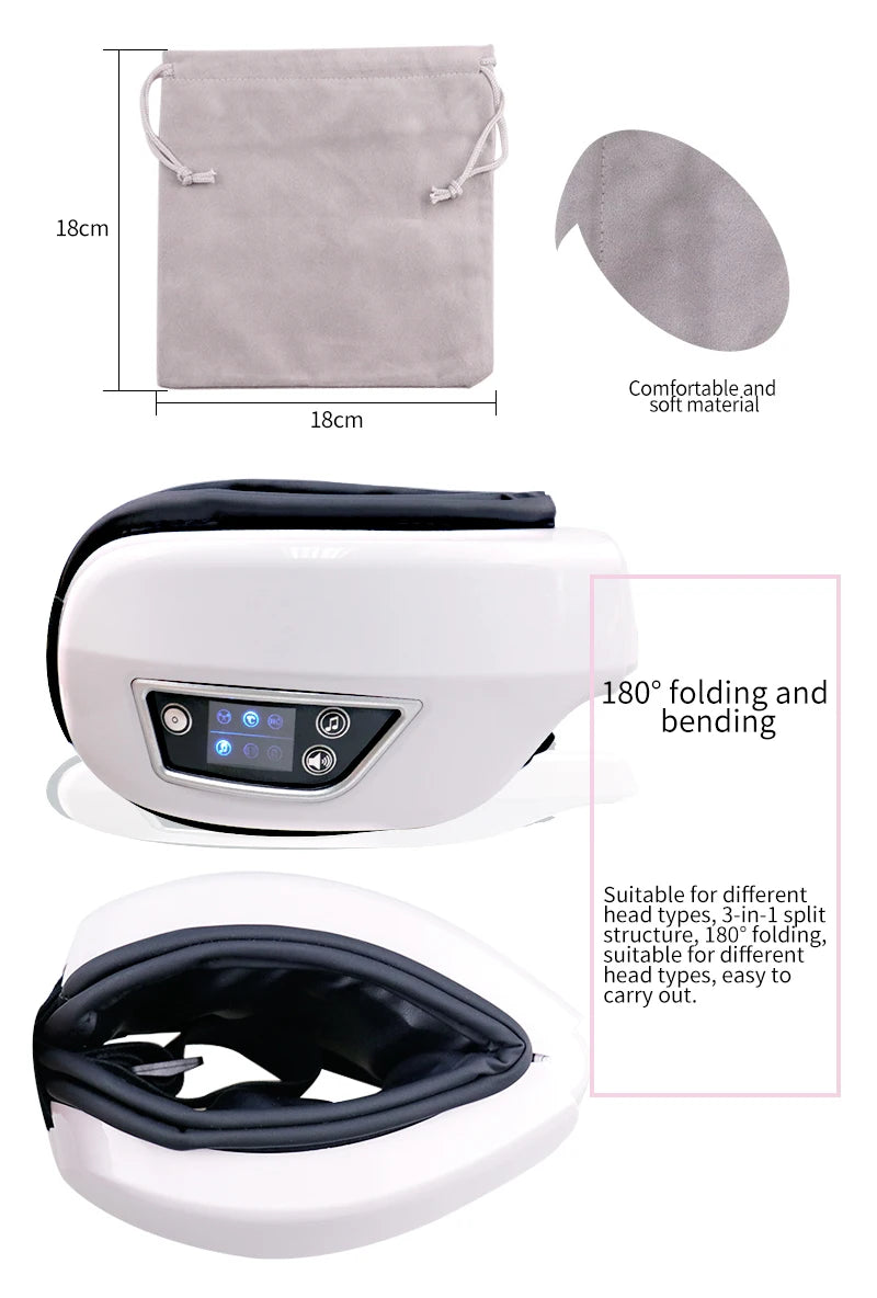 Smart Eye Massager with Heat Airbag Vibration Eye Care