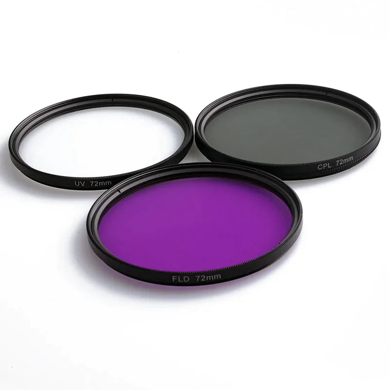 UV CPL FLD 3 in 1 Lens Filter Set 82mm
