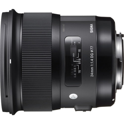 Sigma 24mm f/1.4 DG HSM Art Astrophotography Lens for Canon Nikon Sony