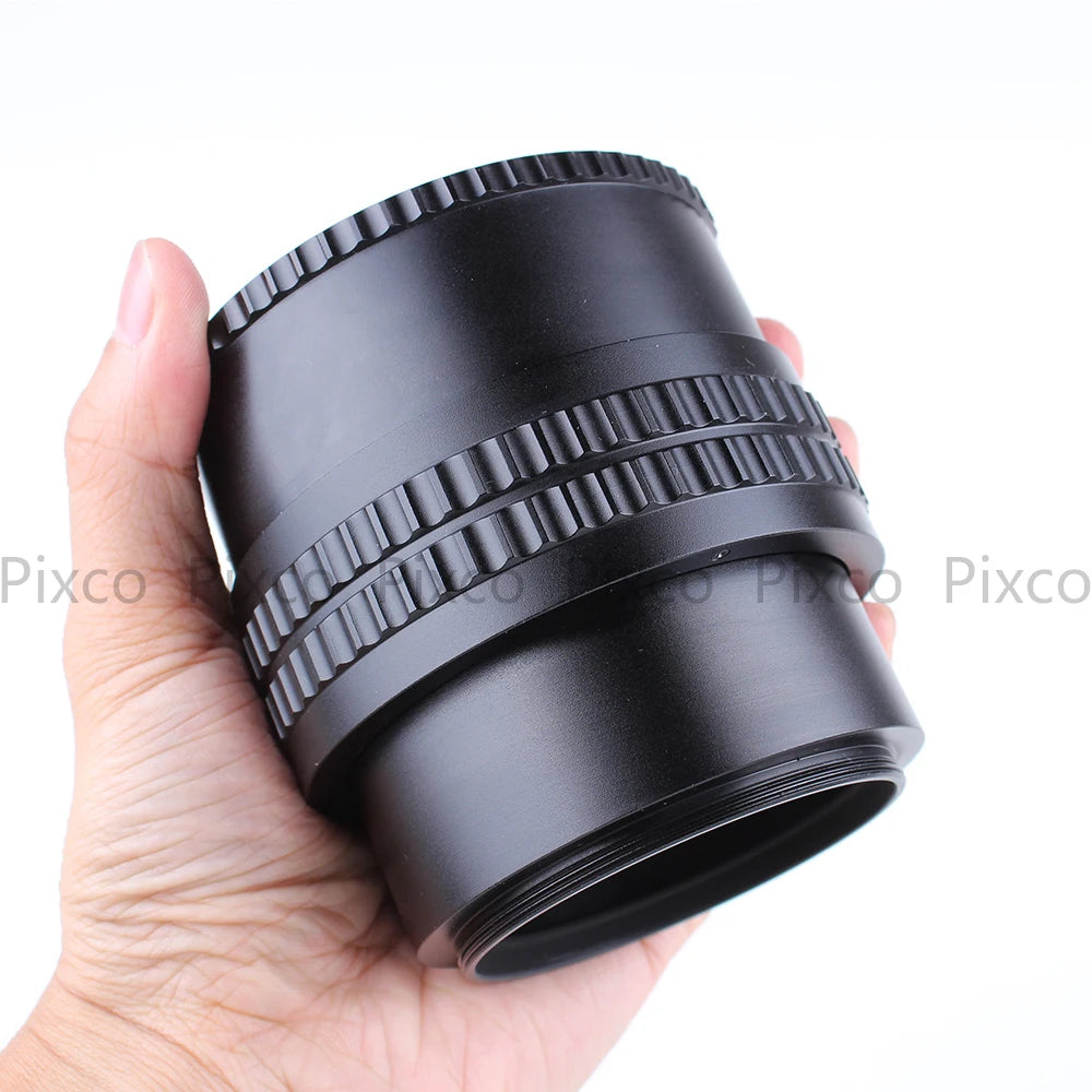 M65 to M65 Mount Lens Adjustable Focusing Helicoid Macro Tube Adapter - 36mm to 90mm