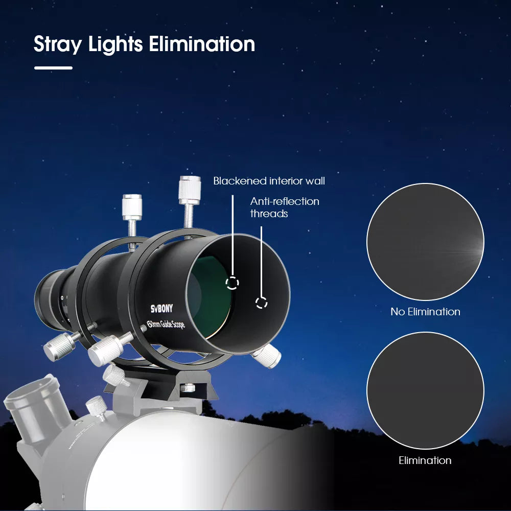Svbony SV106 50mm Guide Scope light