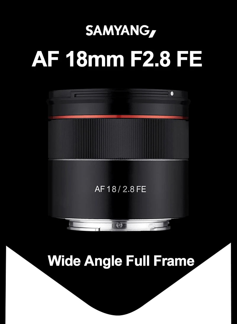 Samyang 18mm F/2.8 Sony Astrophotography Lens