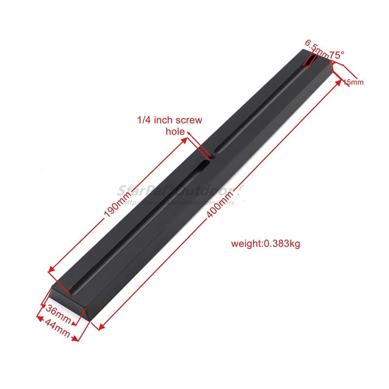 Dovetail Mounting Plate 400mm