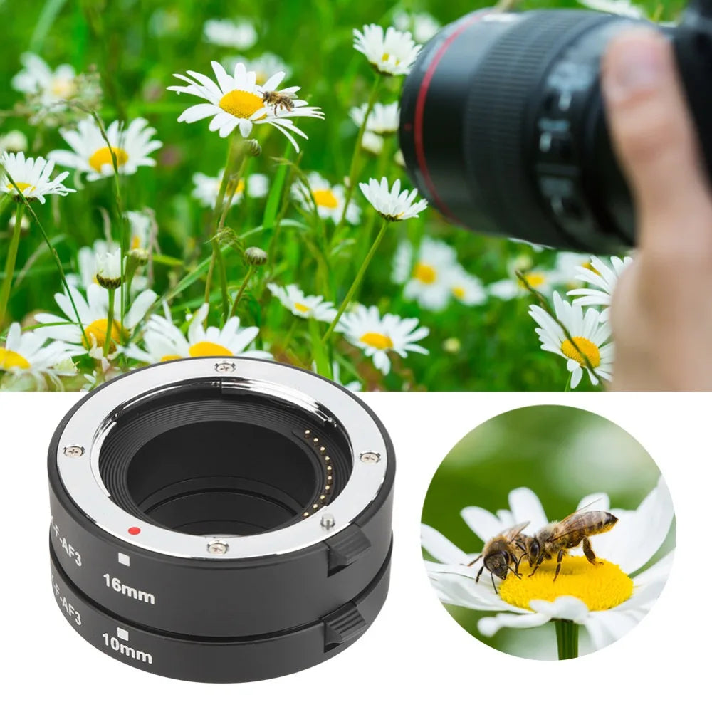 M43 Autofocus Adapter Extension Tube Set 10mm + 16mm