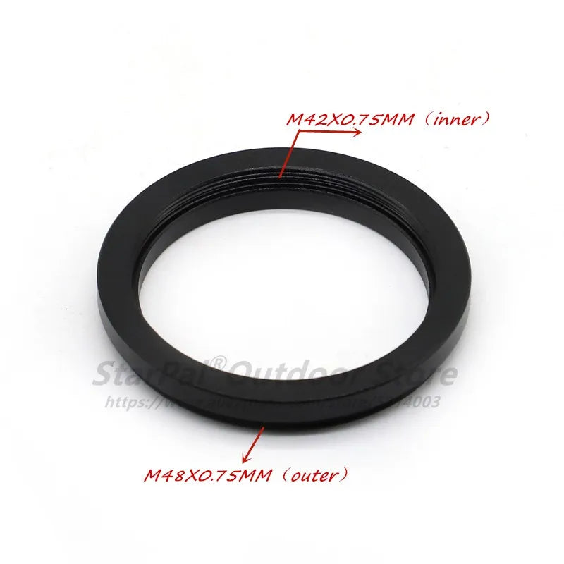 M48*0.75 Male Thread to M42*0.75 Female Adapter