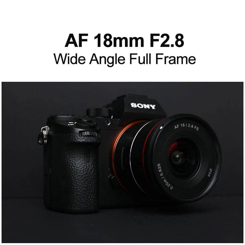 Samyang 18mm F/2.8 Sony Astrophotography Lens Sony FE