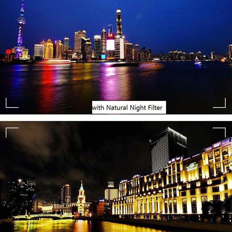 Lightdow Night Sky Star Filter 49mm 52mm 58mm 62mm 67mm 72mm 77mm 82mm light pollution filter