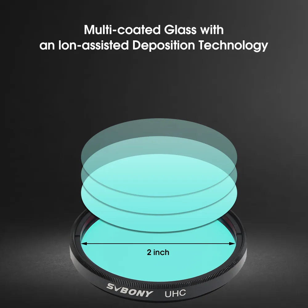 Svbony 2" UHC Filter box multi coated glass