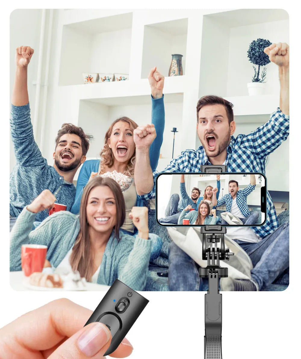 Tripod Stand for Mobile with Bluetooth Remote