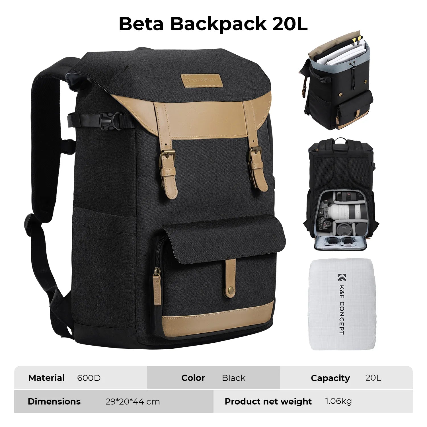 Buy K&F Concept 20L Photography Backpack