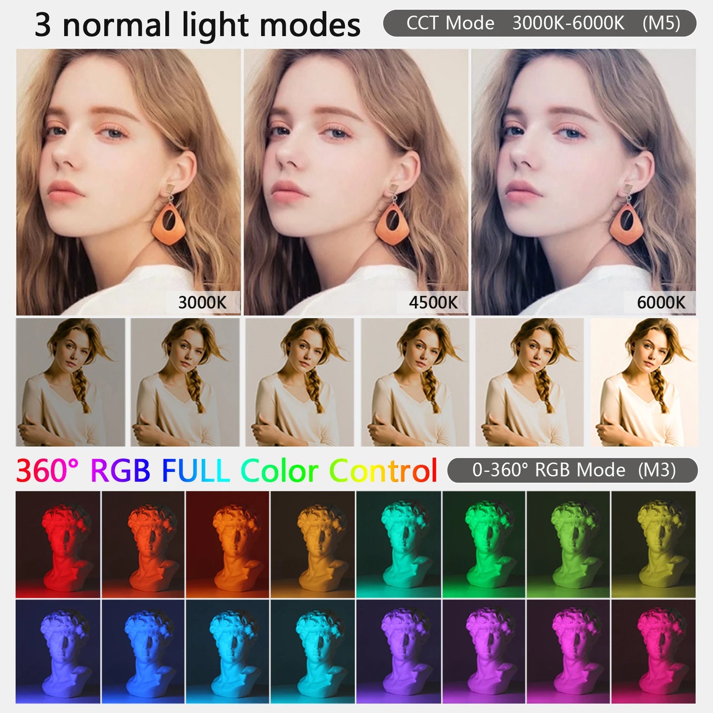 portable rgb led light bar