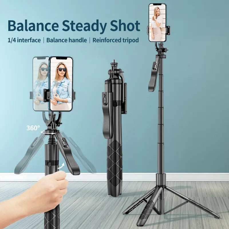 Tripod Stand for Mobile with Bluetooth Remote