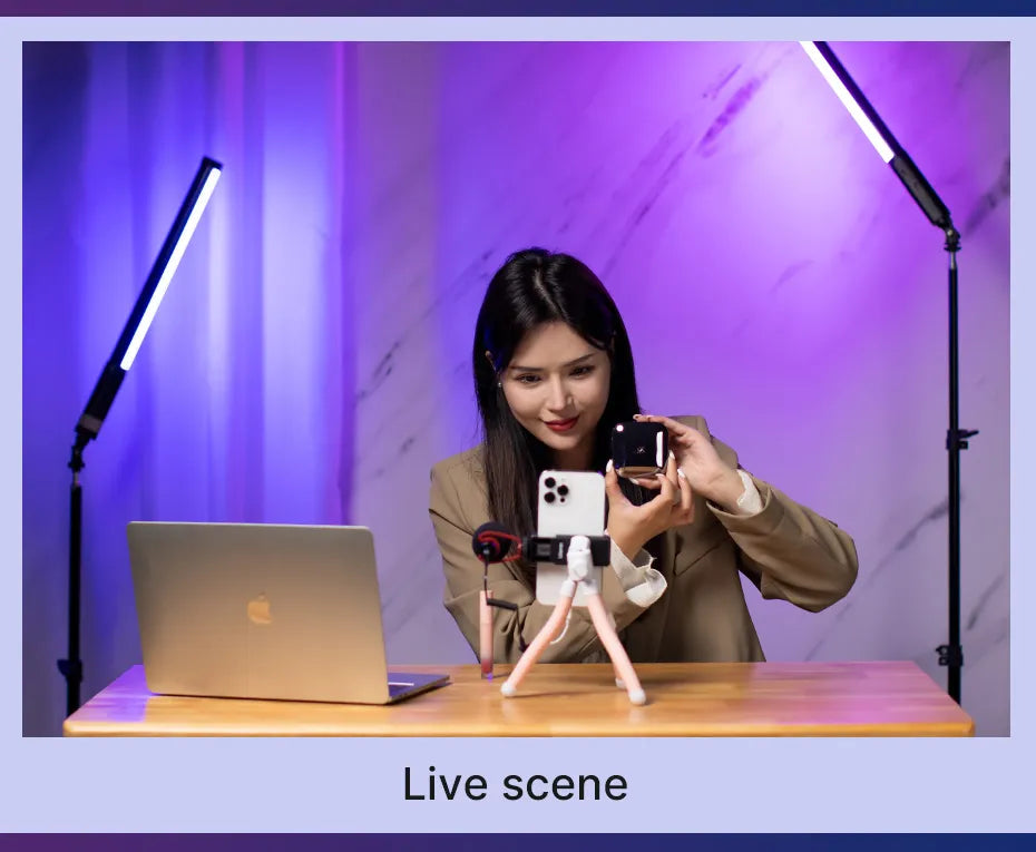 ulanzi vl119 rgb handheld led light wand