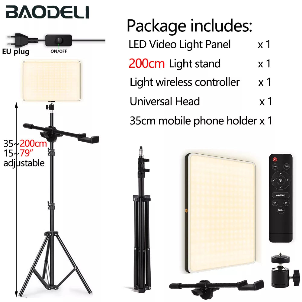 portable led light stand