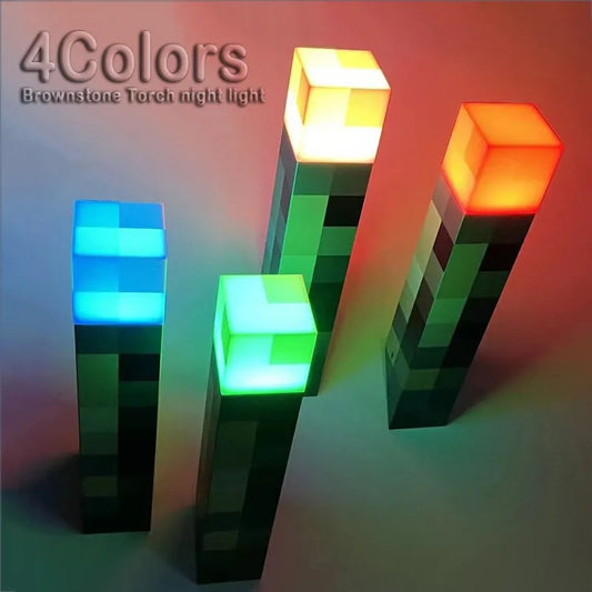 Real Life Minecraft Torch Light in Hand