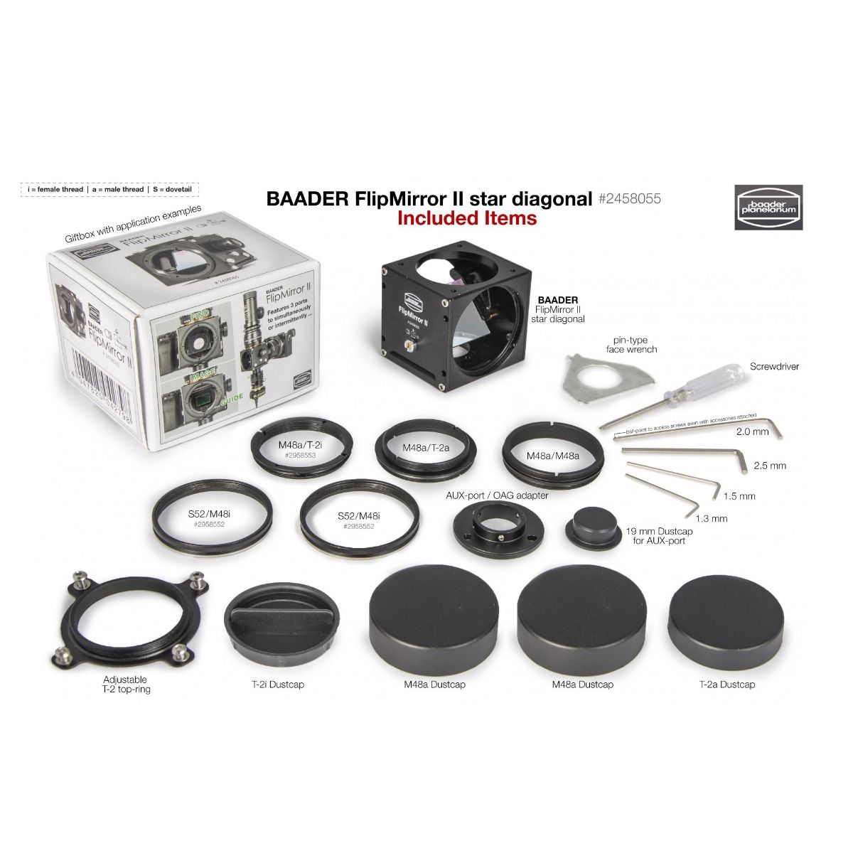 Baader Flip Mirror II Star Diagonal