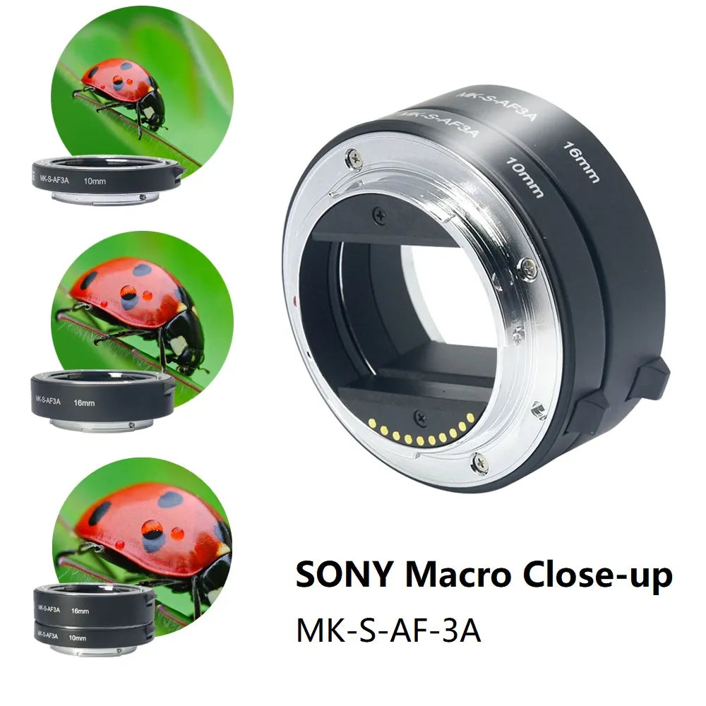 M43 Autofocus Adapter Extension Tube Set 10mm + 16mm