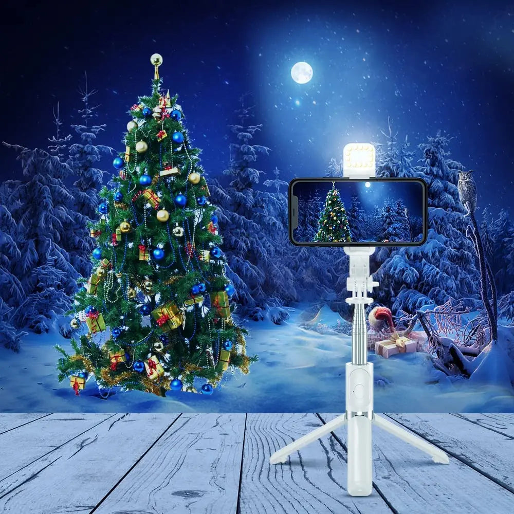 Wireless Bluetooth Selfie Stick Tripod Stand