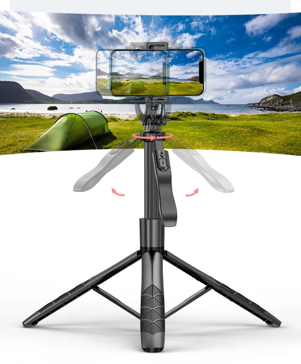 Tripod Stand for Mobile with Bluetooth Remote