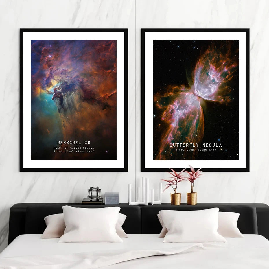 Horsehead, Orion, Eagle, Crab, Carina Nebula Poster