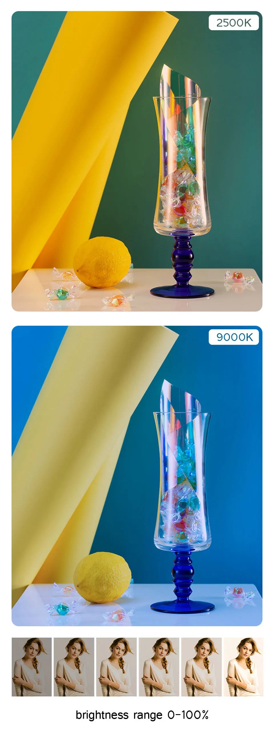 camera light for photography portable rgb led