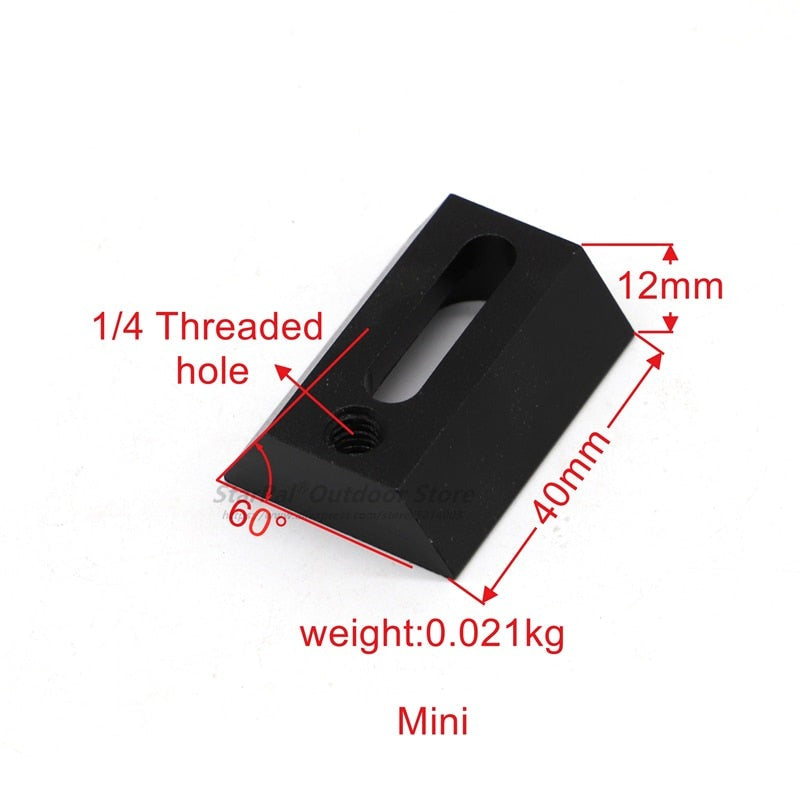 Mini Small Dovetail Plate for Guider Scope