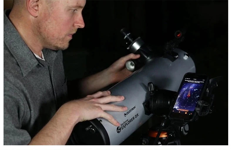 Celestron StarSense Explorer 80AZ Smartphone App-Enabled Refractor Telescope