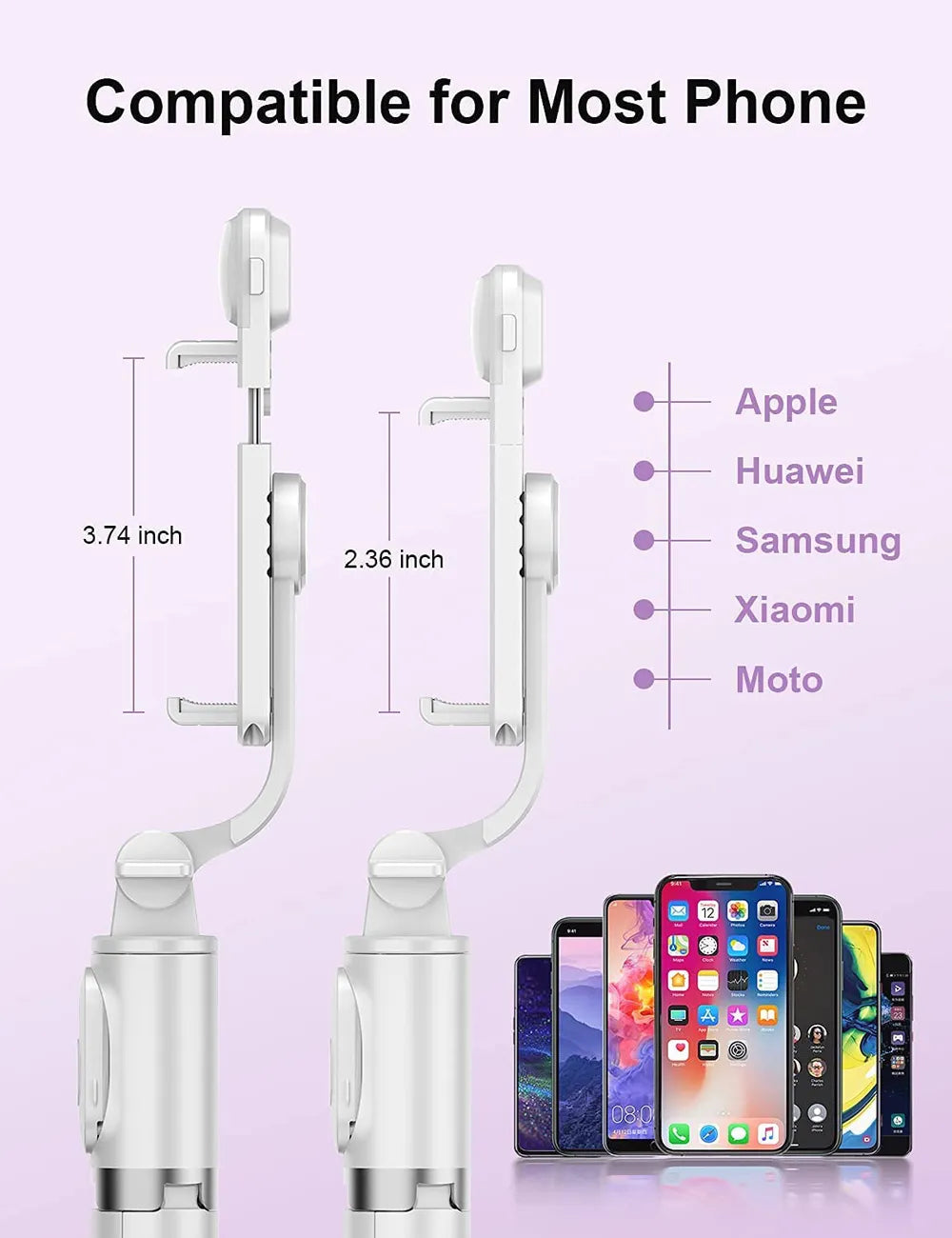 Wireless Bluetooth Selfie Stick Tripod Stand