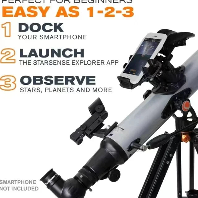 Celestron StarSense Explorer LT 80AZ Smartphone Refractor Telescope
