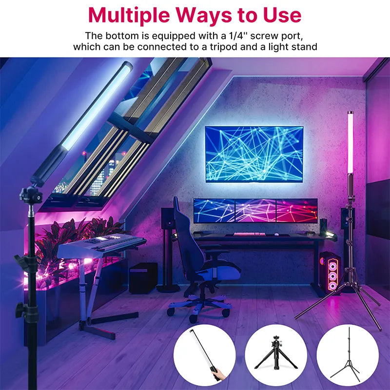 ulanzi vl119 rgb handheld light wand