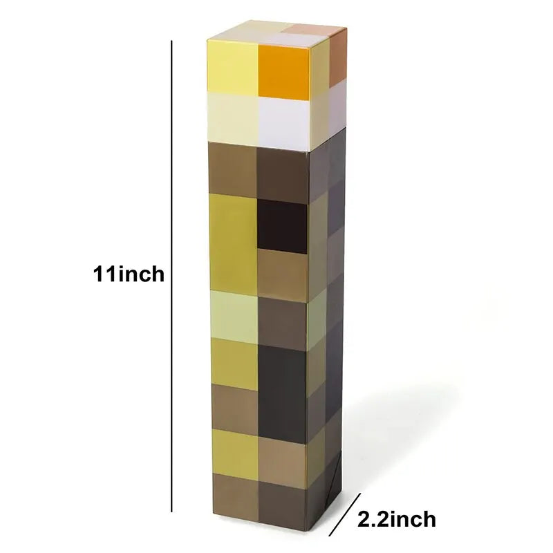 Real Life Minecraft Torch Light in Hand