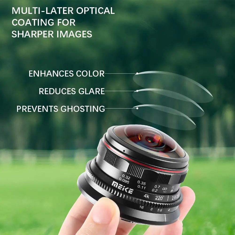 Meike 3.5mm f/2.8 Fisheye lens m4/3