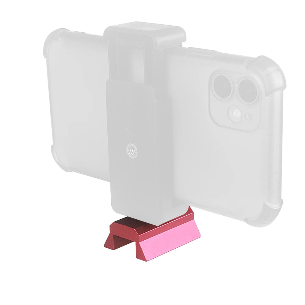 Convex Style Dovetail Rail Plate Base for Telescope Finder Scope Smartphone