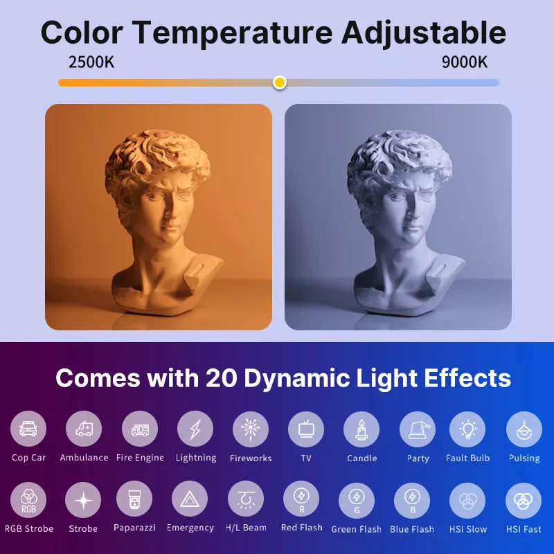 ulanzi vl119 rgb stick light