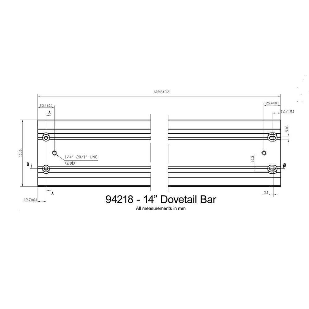 Celestron Dovetail Bar for 14" CGE Telescope