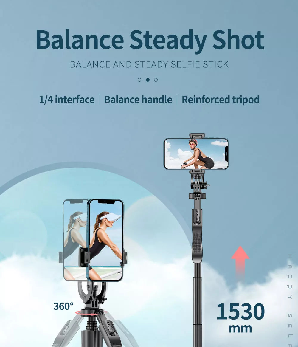 Tripod Stand for Mobile with Bluetooth Remote