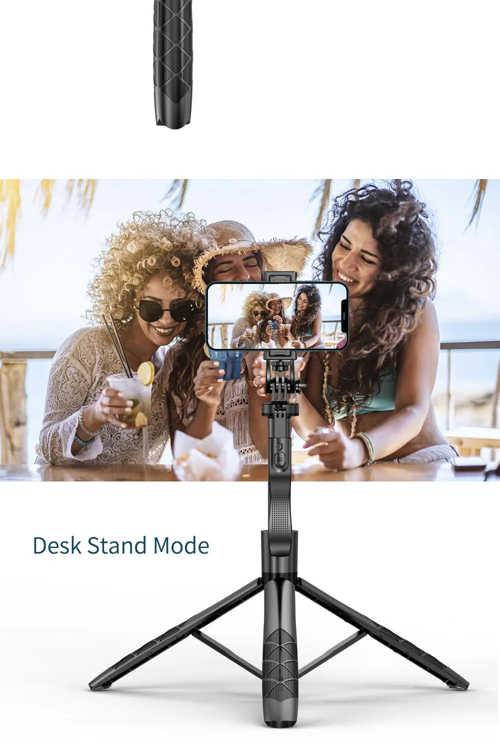 Tripod Stand for Mobile with Bluetooth Remote
