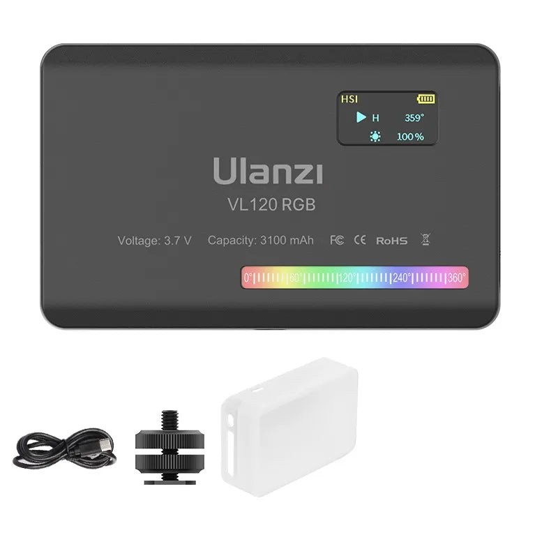 Ulanzi VL120 RGB LED Photography Light