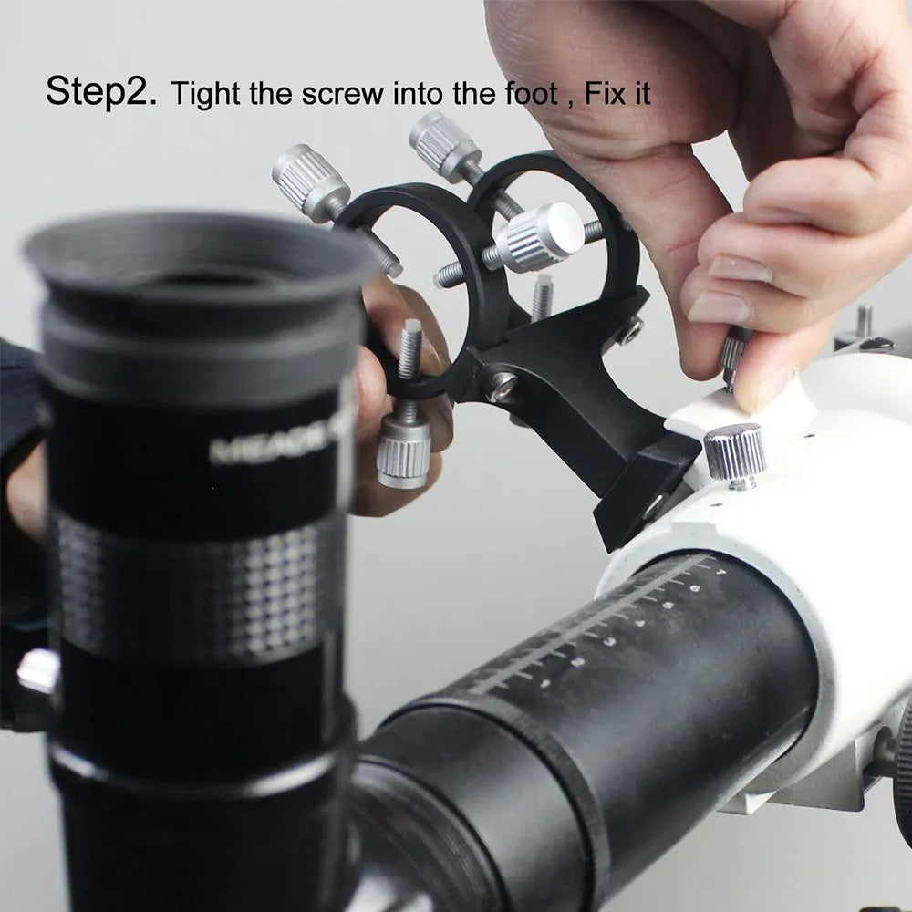 6-Point Laser Pointer Finderscope Bracket Slide-Base Clamping Mounting Adapter