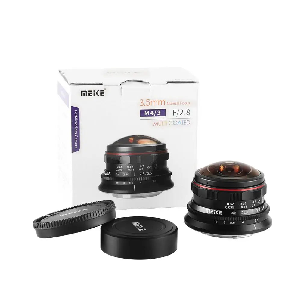 Meike 3.5mm f/2.8 Fisheye lens m 4/3